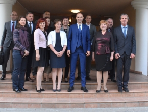 A szlovén külügyminiszter szentgotthárdi látogatása