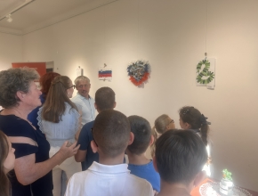 Az én Szlovéniám kiállítás megnyitója