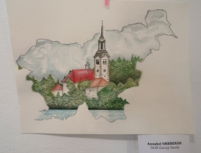 Az én Szlovéniám kiállítás megnyitója