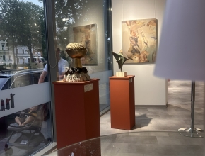 Két hídfő című kiállítás Ljubljanában
